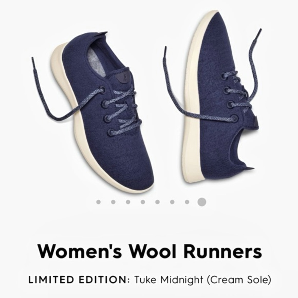 ✰ Limited Edition ✰ like new wool runner allbirds